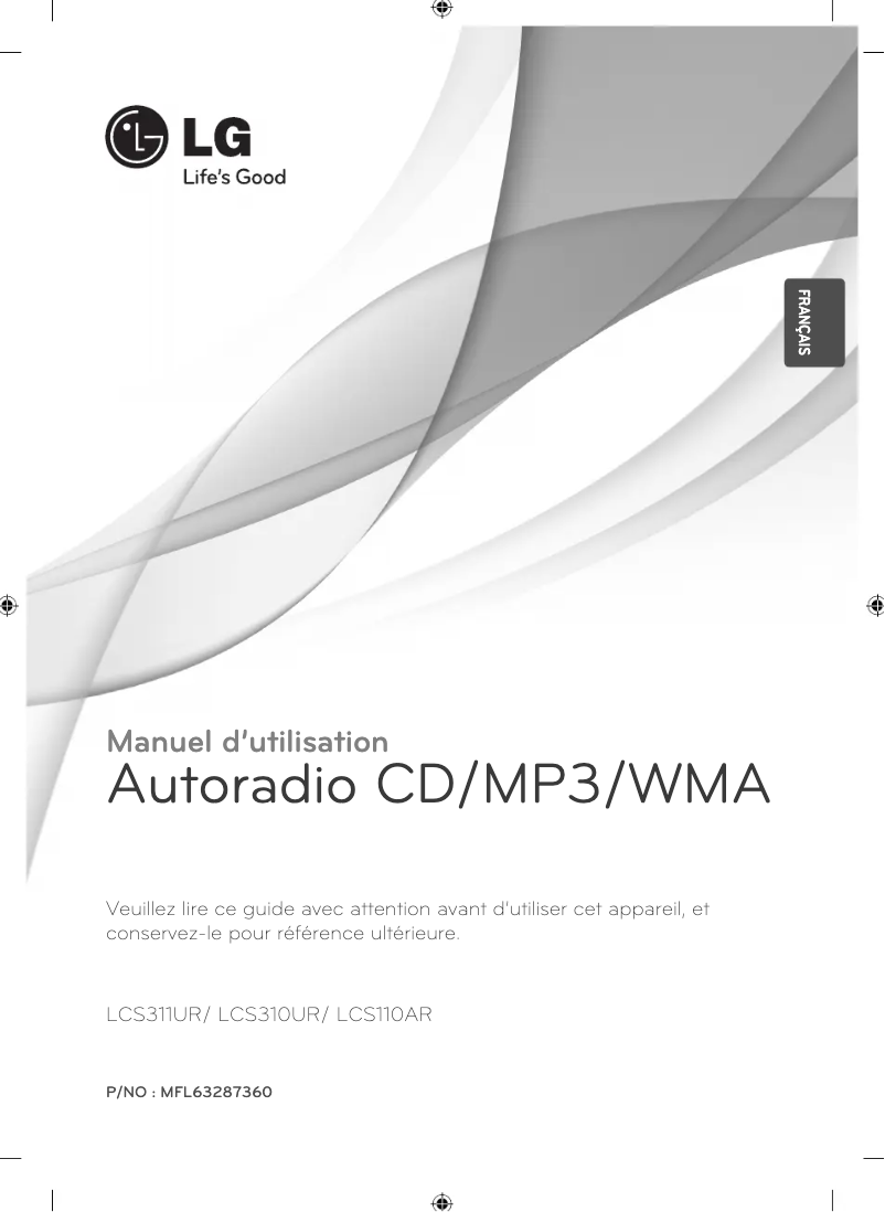 Página 1 del manual Manual de usuario LG LCS311UR