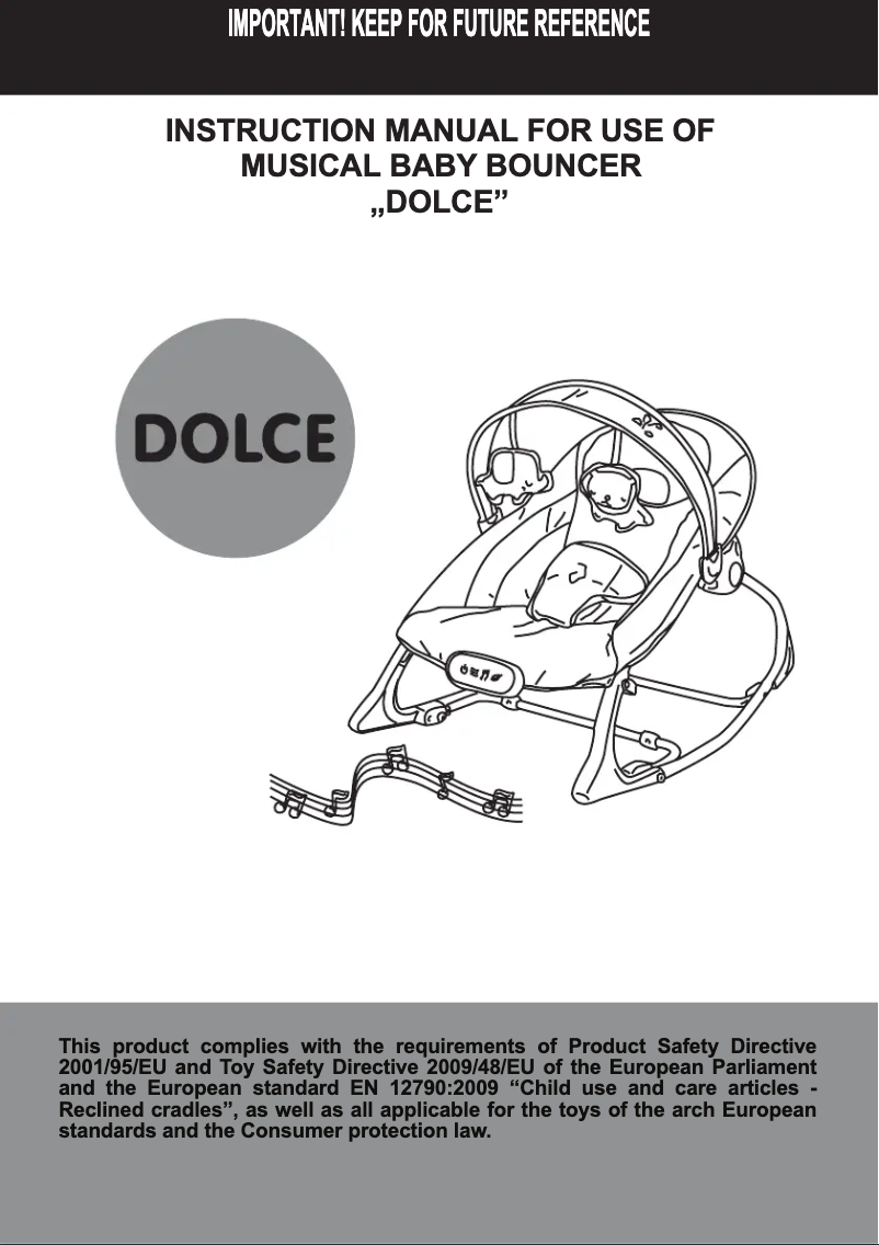 Image de la première page du manuel de l'appareil Dolce