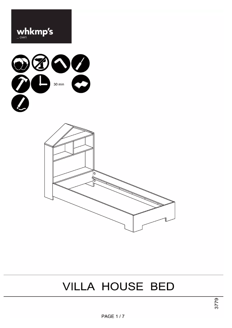 Page 1 de la notice Manuel utilisateur Wehkamp Villa