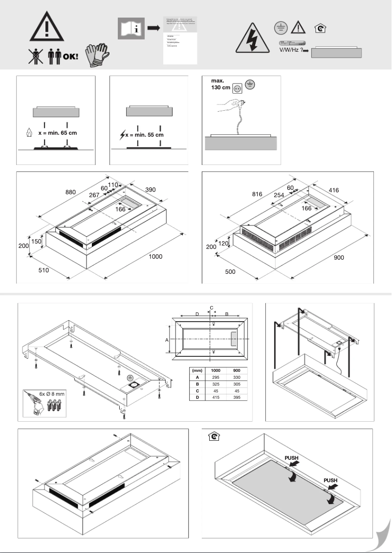 Image de la première page du manuel de l'appareil CU1050SMR