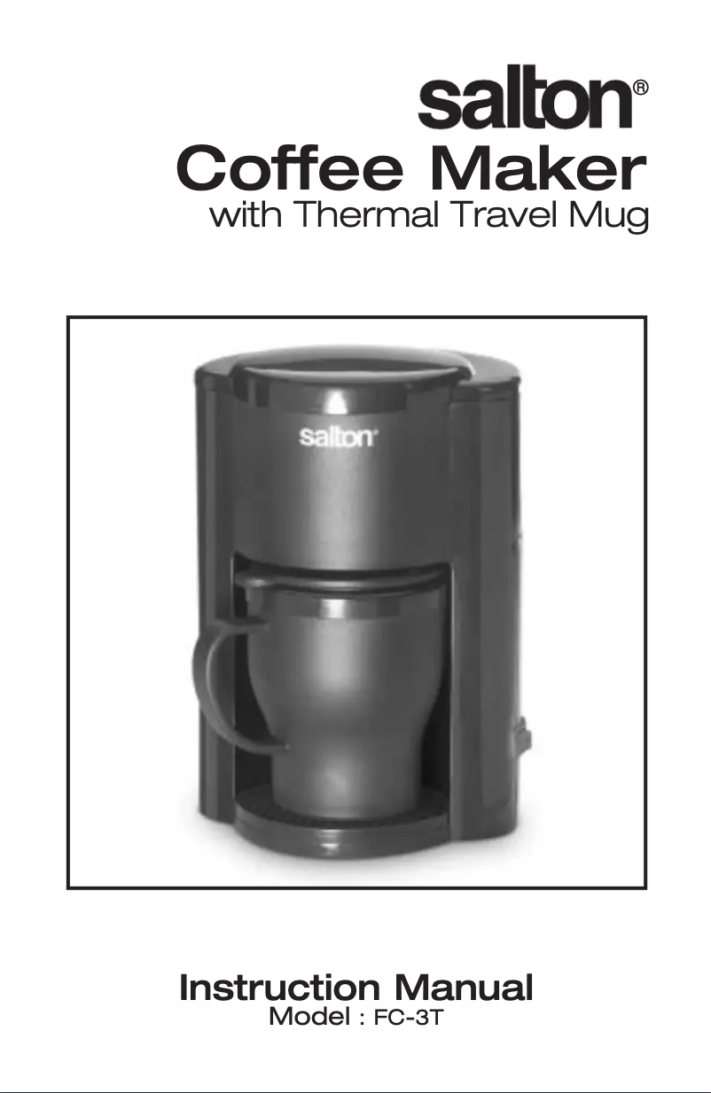 Imagen de la primera página del manual del dispositivo FC-3T