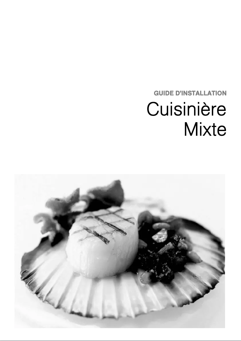 Image de la première page du manuel de l'appareil KMPM1201W