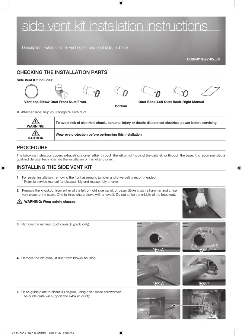 Page n°1 - Manuel utilisateur Samsung DV-2A