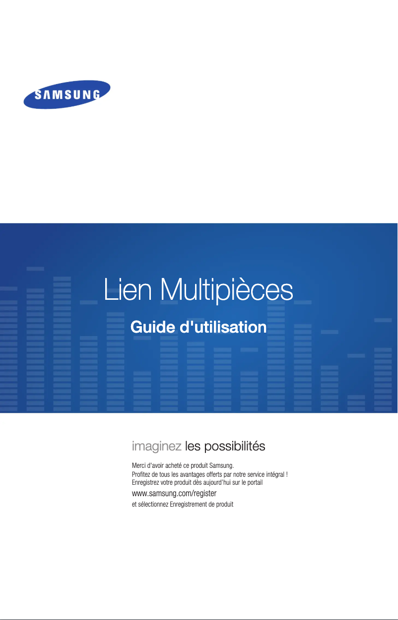Page n°1 - Manuel utilisateur Samsung HT-H7730WM