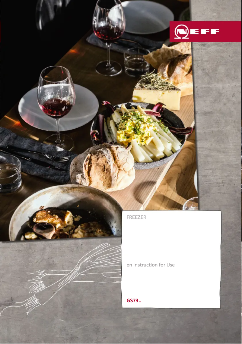 Page n°1 - Manuel d'utilisation et d'entretien Neff GS7363I3P