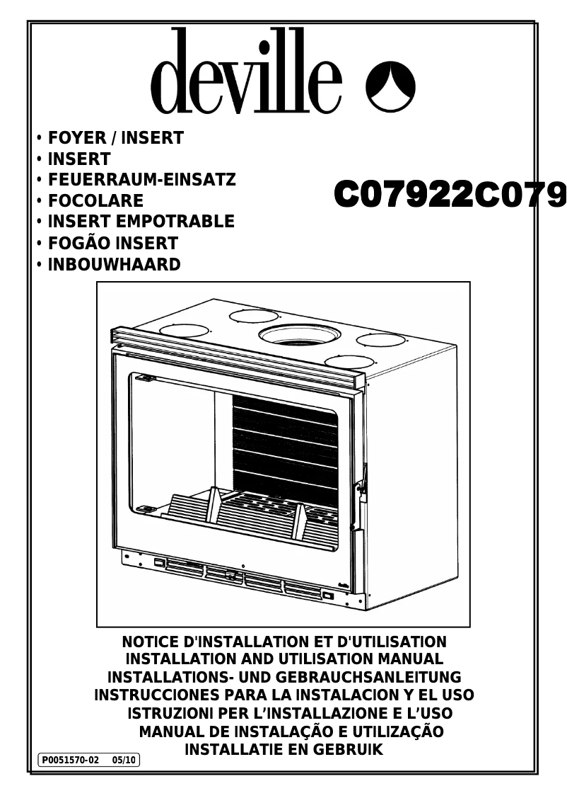 Page 1 de la notice Manuel utilisateur Deville Bijou 77 Turbo Vision