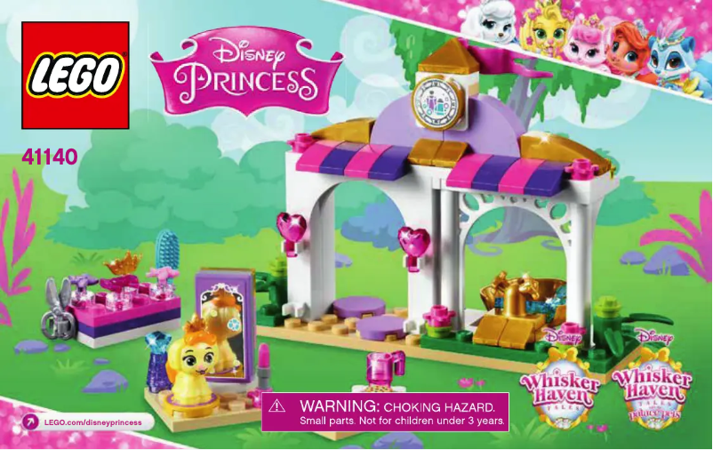 Page n°1 - Manuel utilisateur Lego Disney Princess 41140