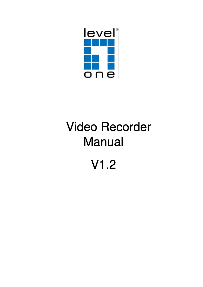 Page n°1 - Manuel utilisateur LevelOne DSK-8001