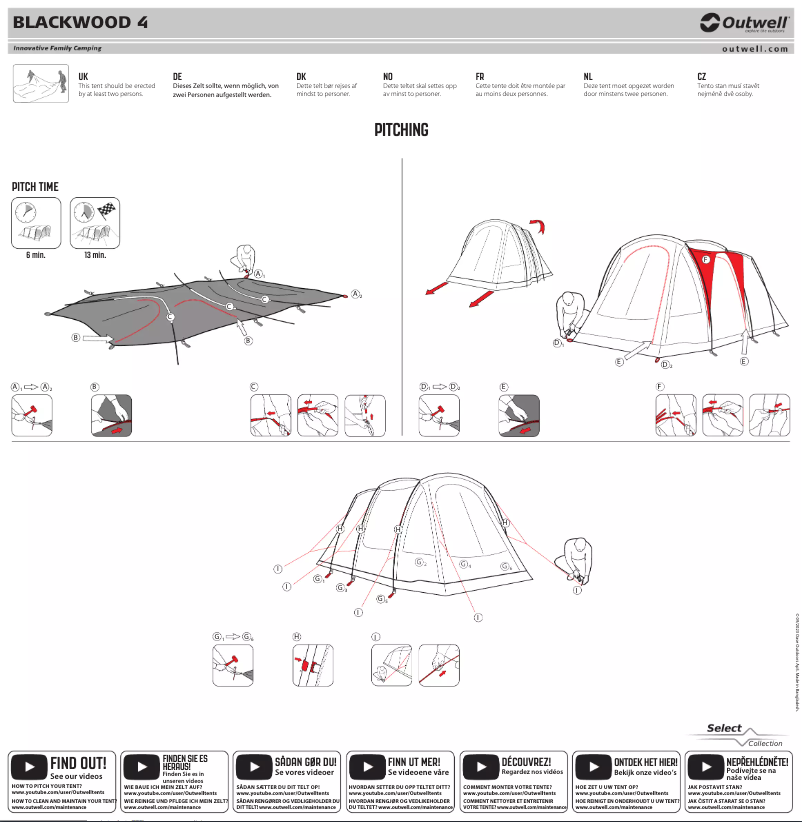 Image de la première page du manuel de l'appareil Blackwood 4