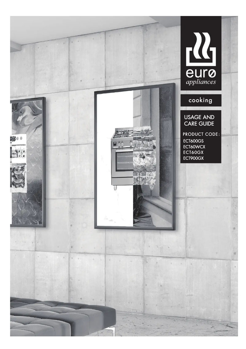 Page n°1 - Manuel utilisateur Euro Appliances ECT60WCX