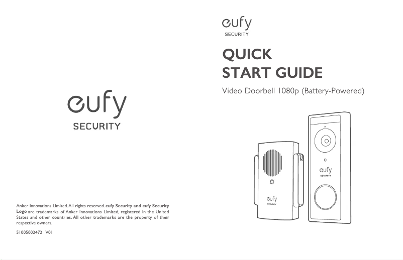 Página 1 del manual Manual de usuario Eufy C210