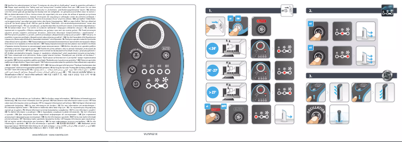 Image de la première page du manuel de l'appareil Fresh Compact  VU6211