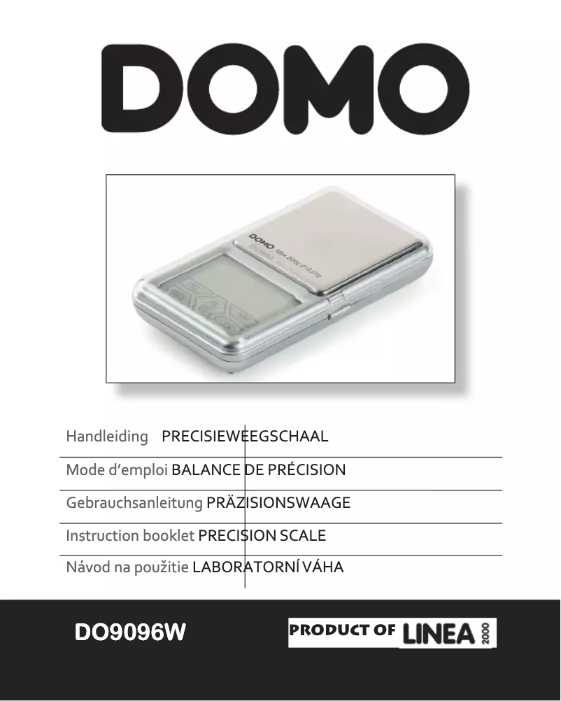 Page n°1 - Manuel utilisateur Domo DO9096W