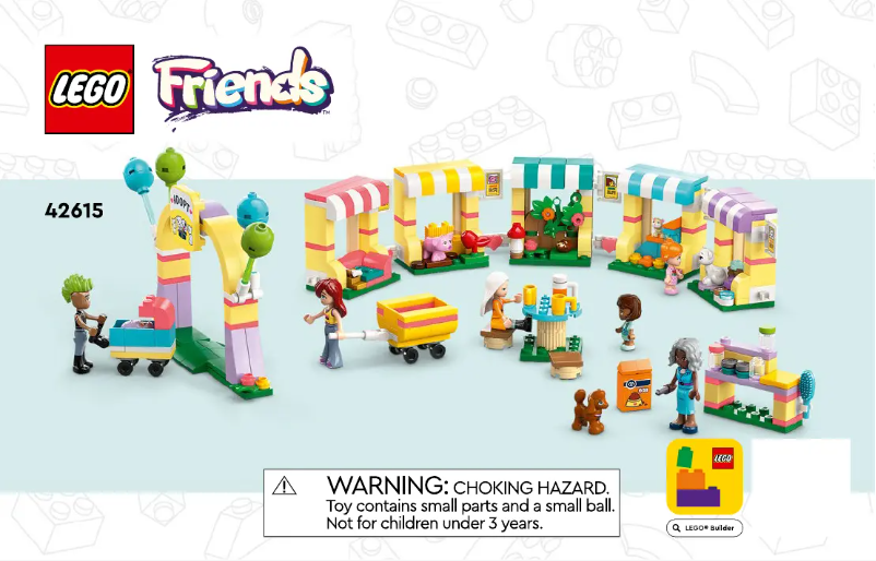 Page n°1 - Manuel utilisateur Lego Friends 42615