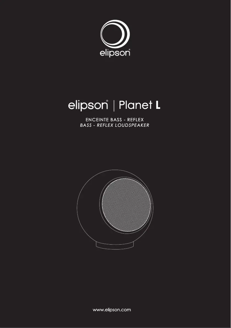 Page n°1 - Manuel utilisateur Elipson Planet L