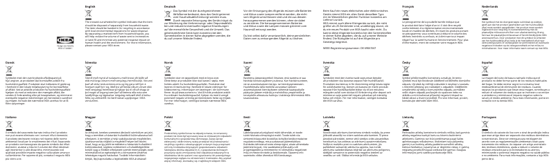 Image de la première page du manuel de l'appareil JÄNKIG 305.340.39