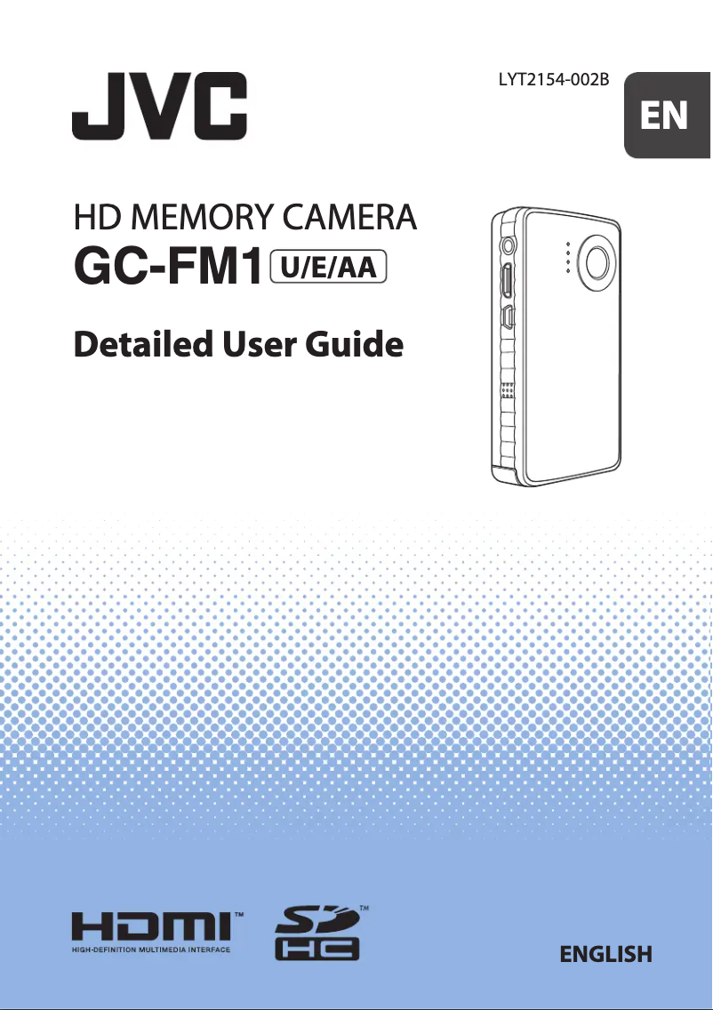 Image de la première page du manuel de l'appareil GC-A70