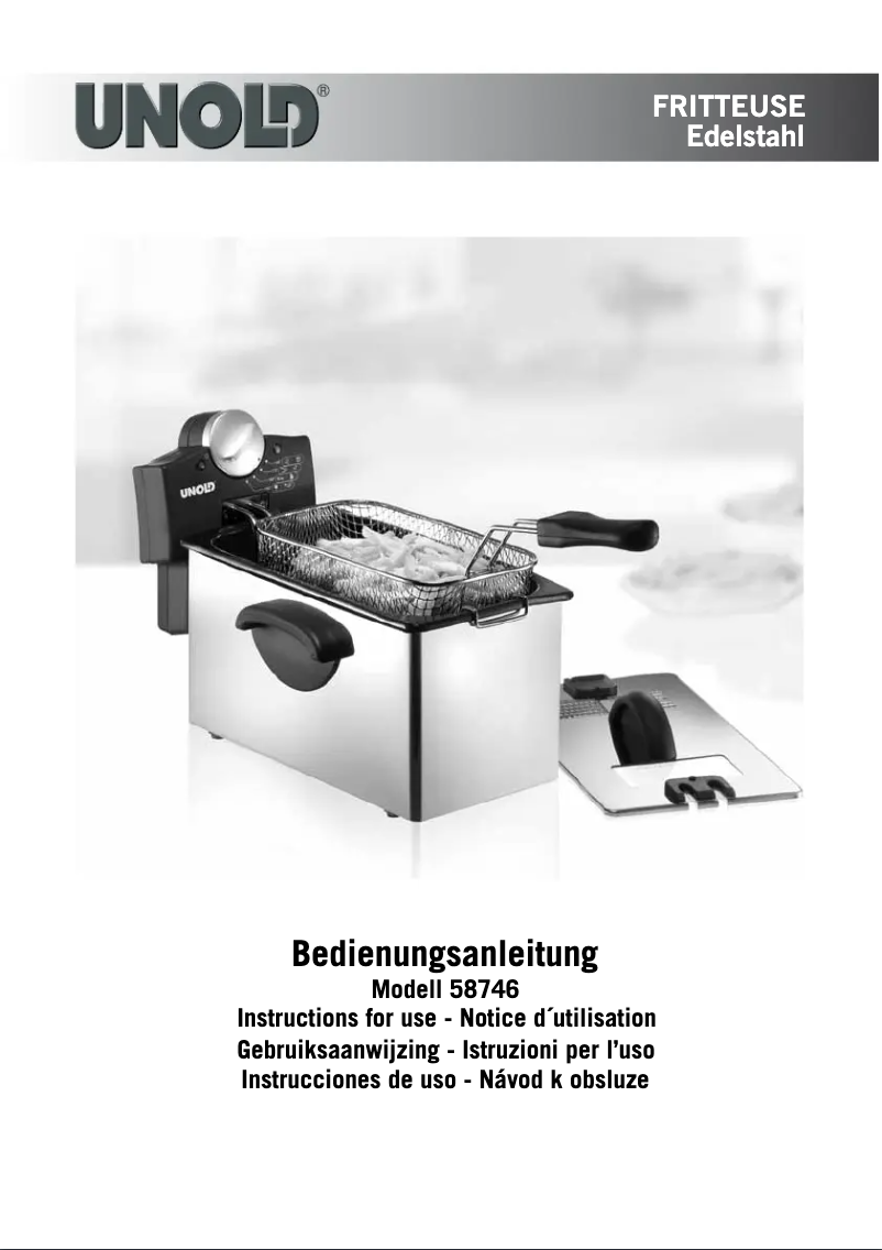 Page n°1 - Manuel utilisateur Unold 58746