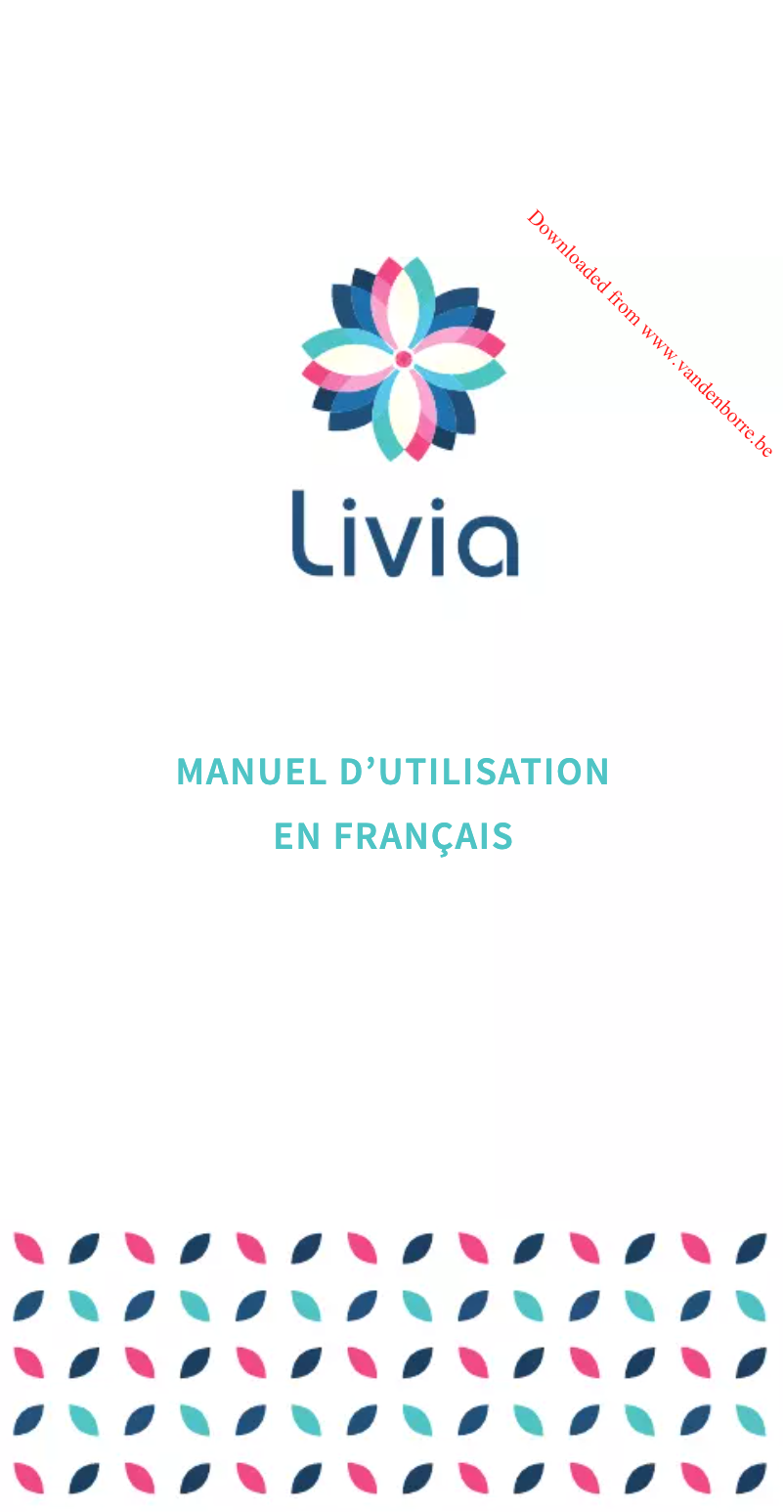 Page n°1 - Manuel utilisateur Livia Starter kit