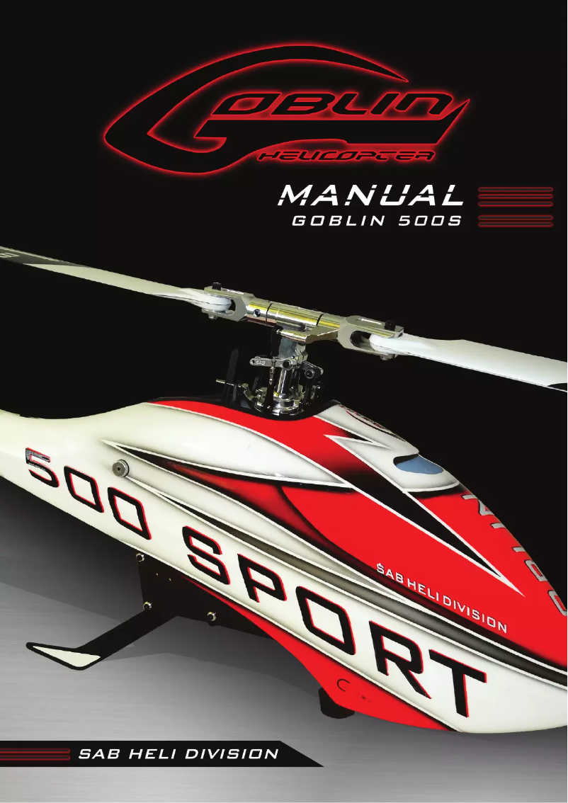 Image de la première page du manuel de l'appareil SG507