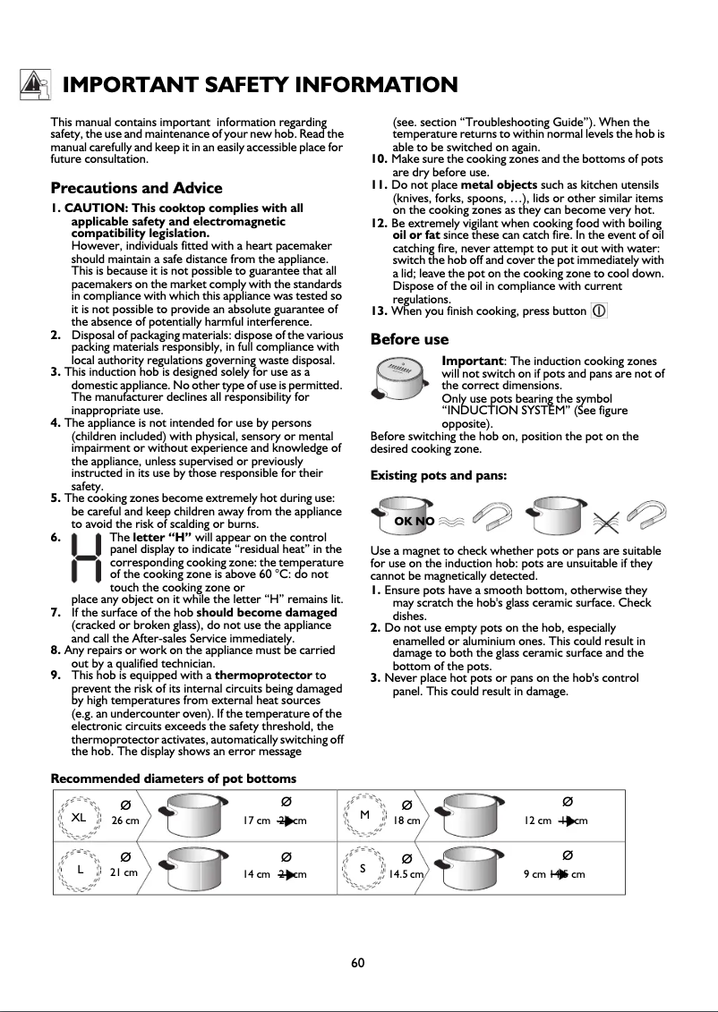 Page n°1 - Manuel utilisateur Whirlpool ACM 703/LX