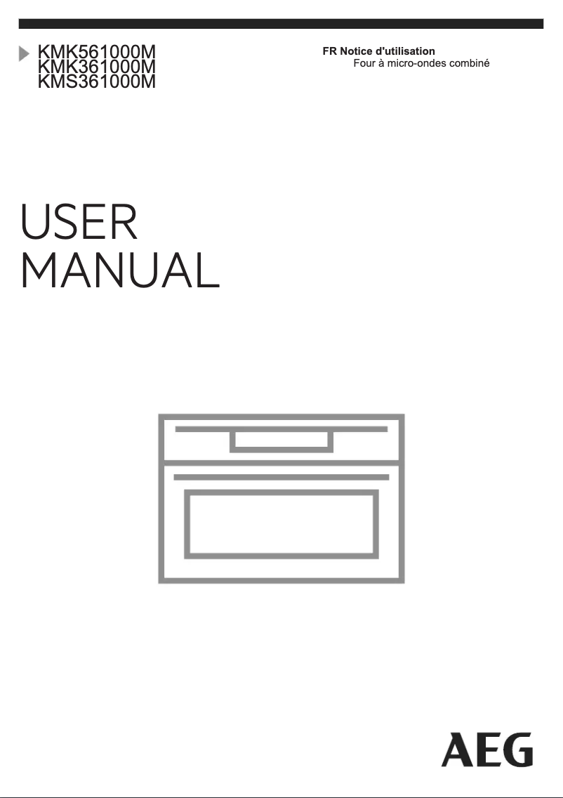 Page 1 de la notice Manuel utilisateur AEG KMK561000M
