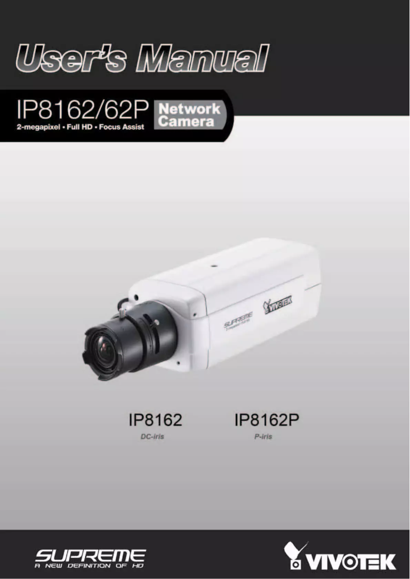 Image de la première page du manuel de l'appareil Supreme IP8162