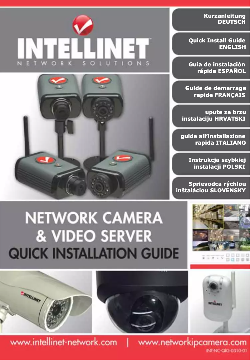 Page n°1 - Manuel utilisateur Intellinet 551021