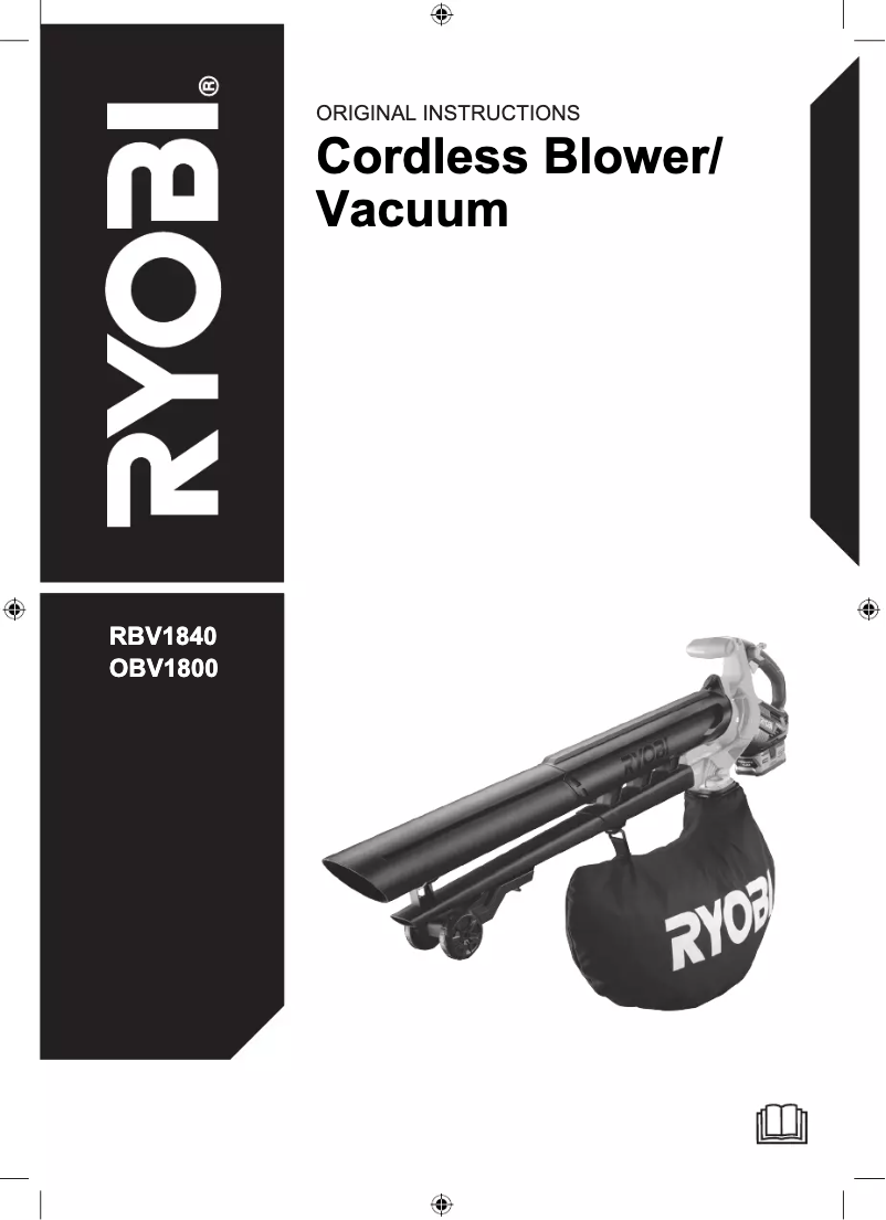 Image de la première page du manuel de l'appareil One+ OBV1800