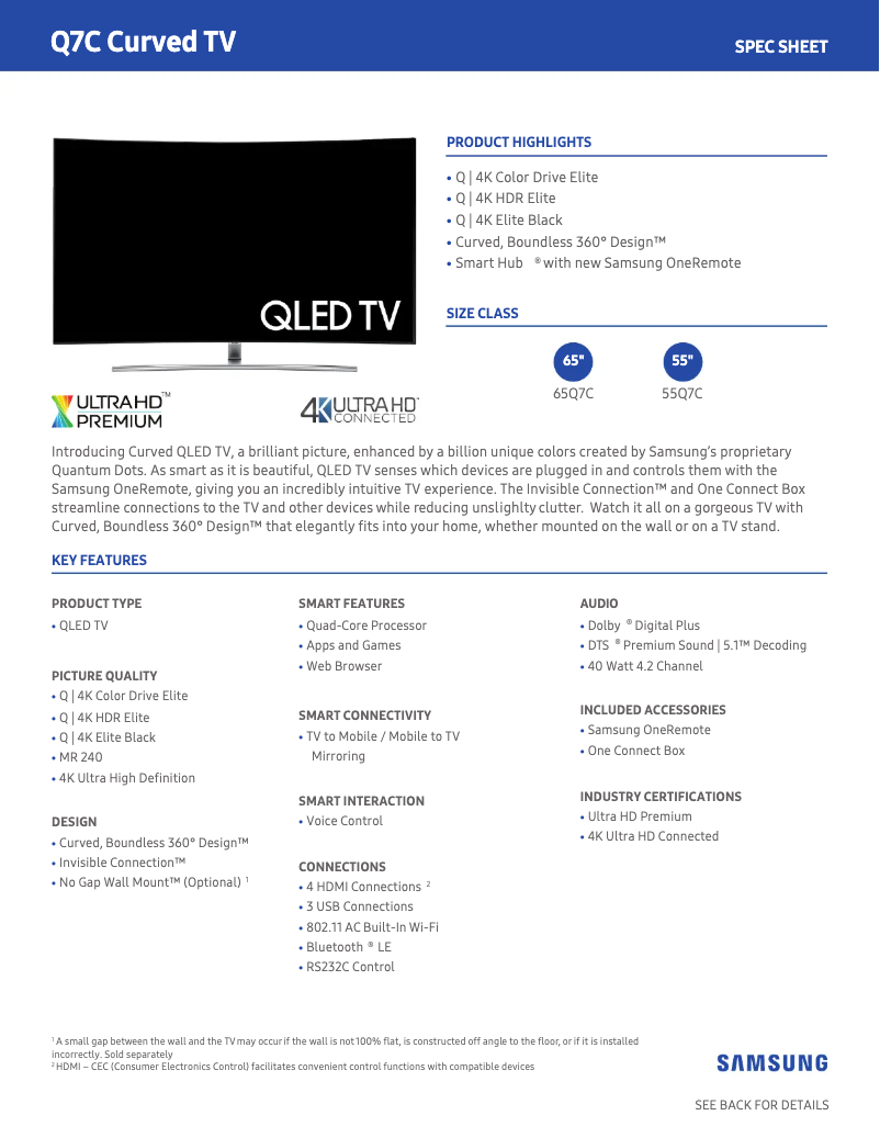 Image de la première page du manuel de l'appareil Q7C