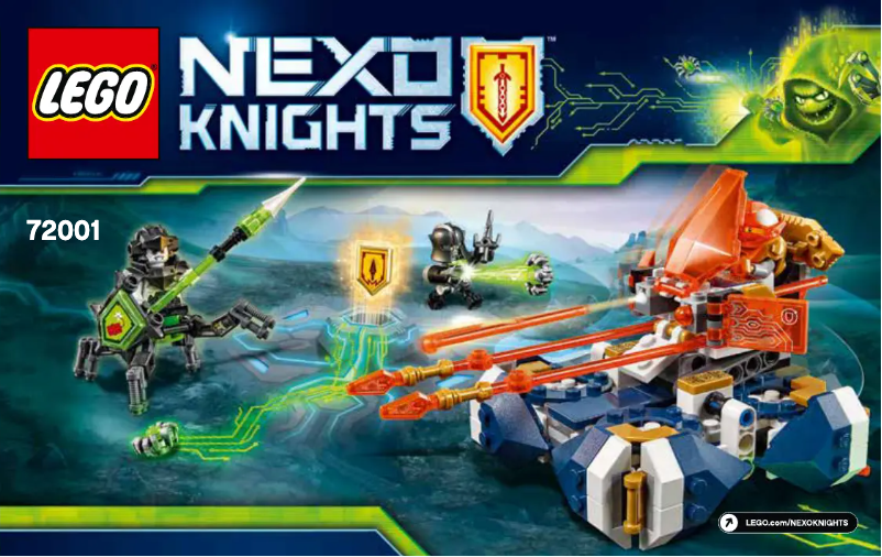 Image de la première page du manuel de l'appareil Nexo Knights 72001