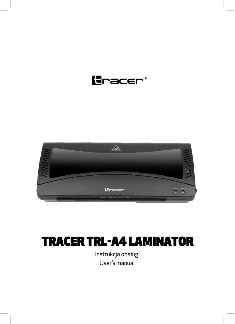 Page 1 de la notice Manuel utilisateur Tracer TRL-A3