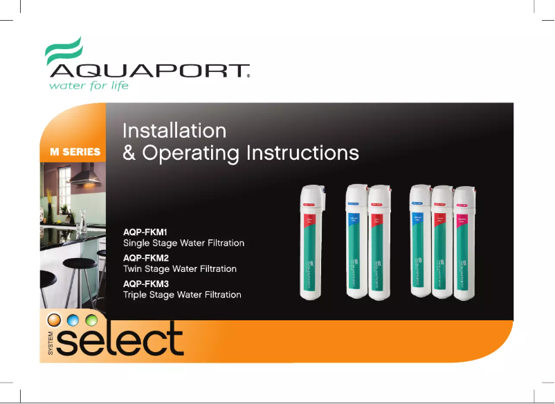 Page 1 de la notice Manuel utilisateur Aquaport AQP-FKM3