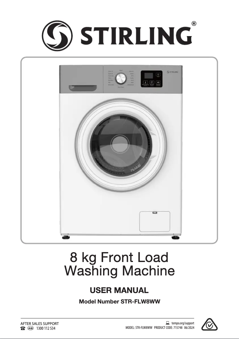 Image de la première page du manuel de l'appareil STR-FLW8WW