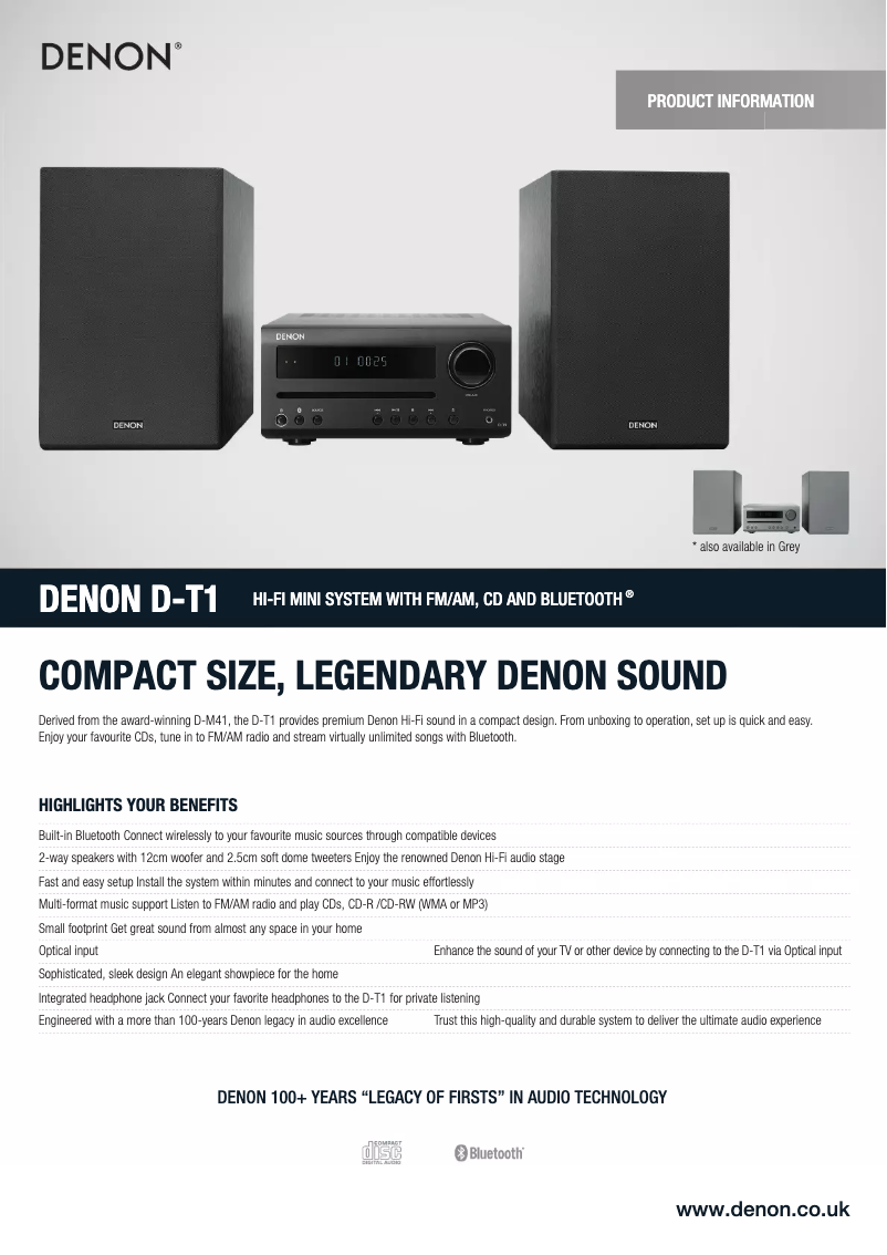 Imagen de la primera página del manual del dispositivo D-T1