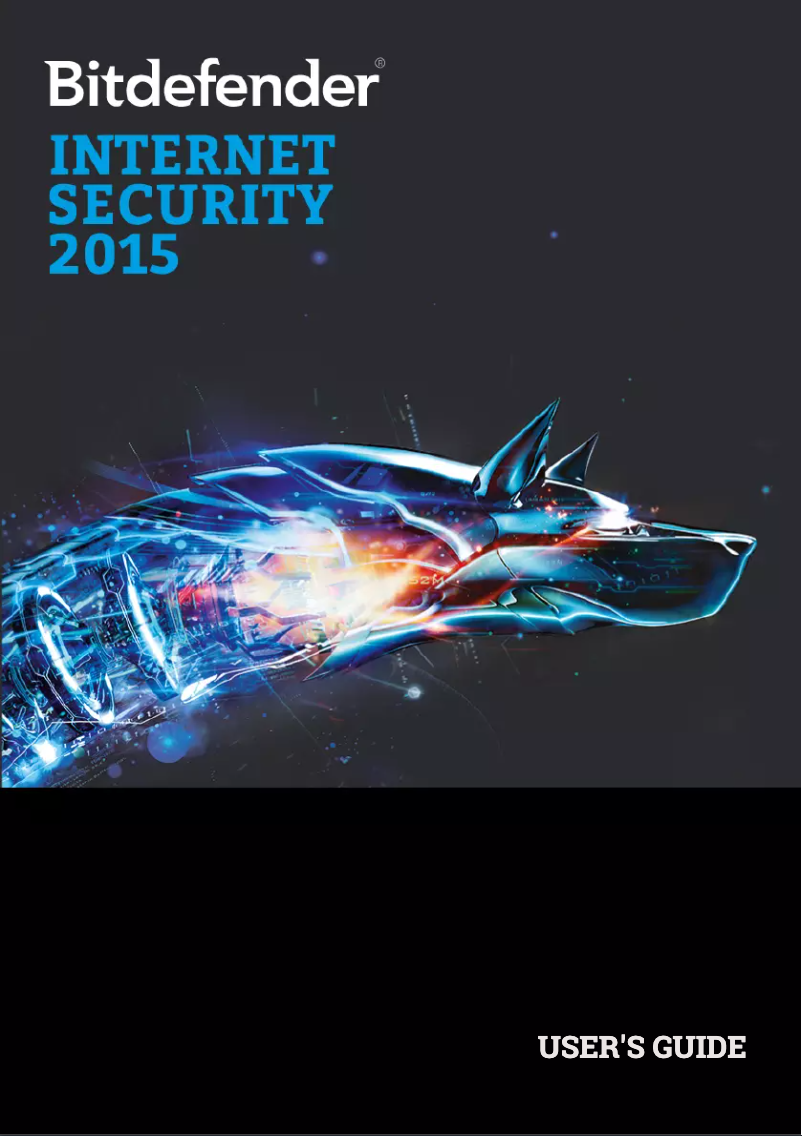 Page n°1 - Manuel utilisateur Bitdefender Internet Security 2015