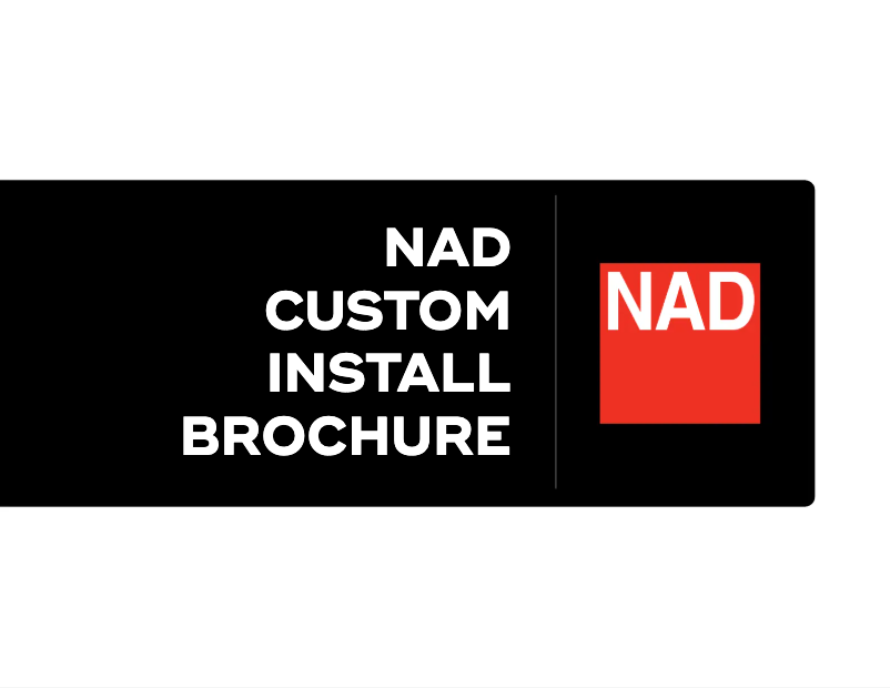 Page n°1 - Brochure NAD T 778
