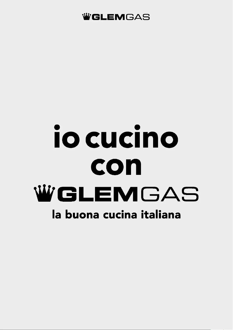 Page 1 de la notice Manuel utilisateur Glem Gas GRF2103BK