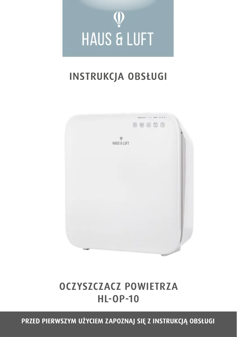 Image de la première page du manuel de l'appareil HL-OP-10