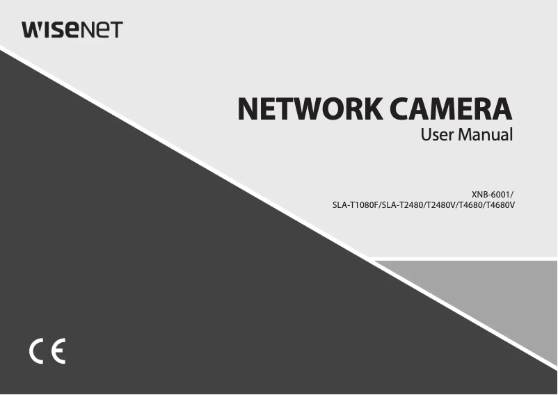Page n°1 - Manuel utilisateur Wisenet XNB-H6280B
