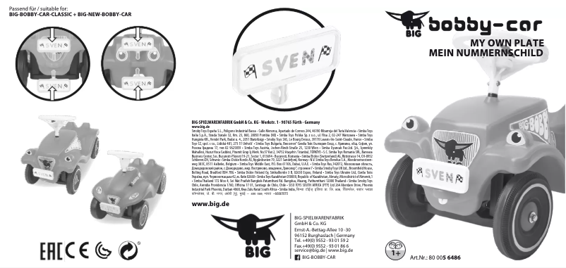 Imagen de la primera página del manual del dispositivo 800056486