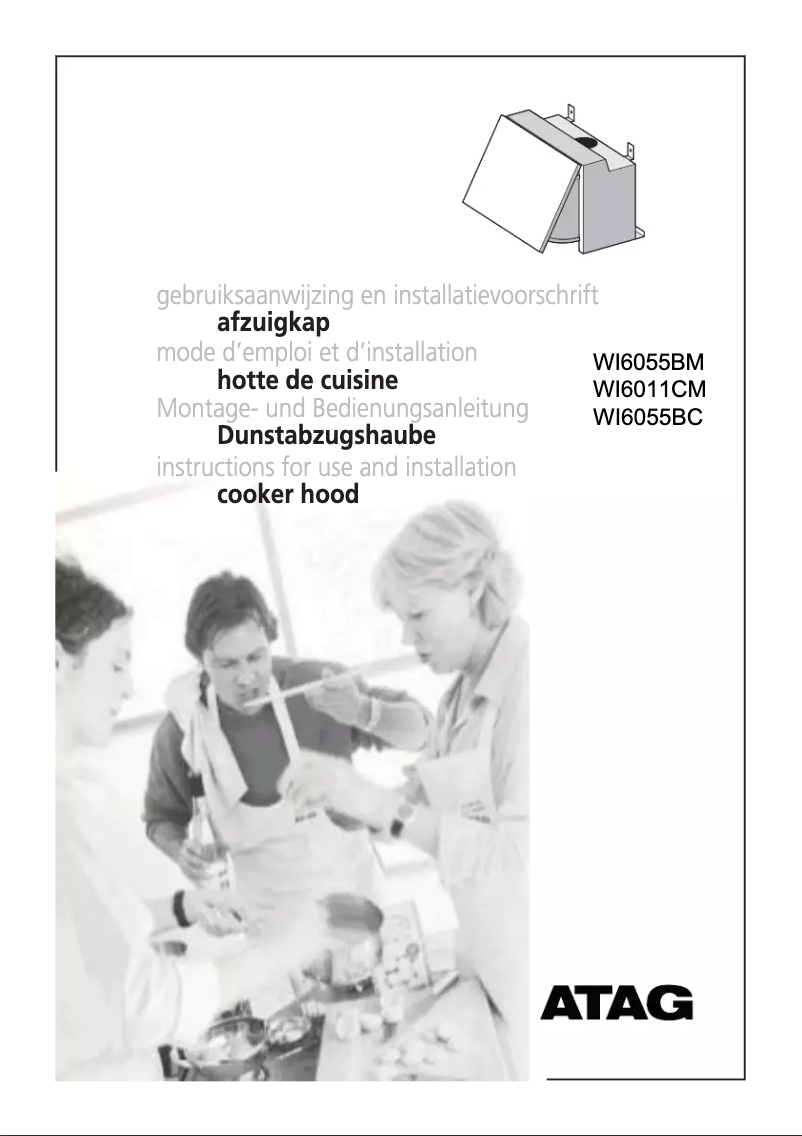 Page n°1 - Manuel utilisateur Atag WI6055BM