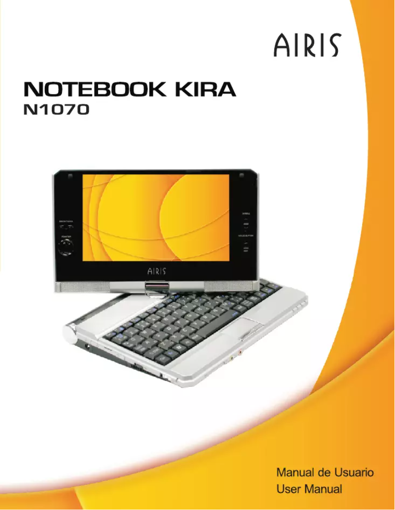 Page n°1 - Manuel utilisateur Airis Kira N1070