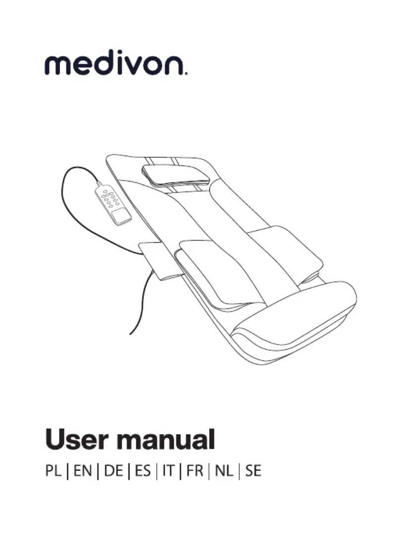 Page 1 de la notice Manuel utilisateur Medivon Yoga