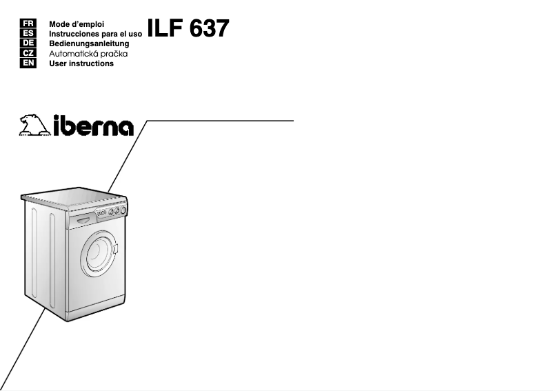 Image de la première page du manuel de l'appareil LB ILF 637