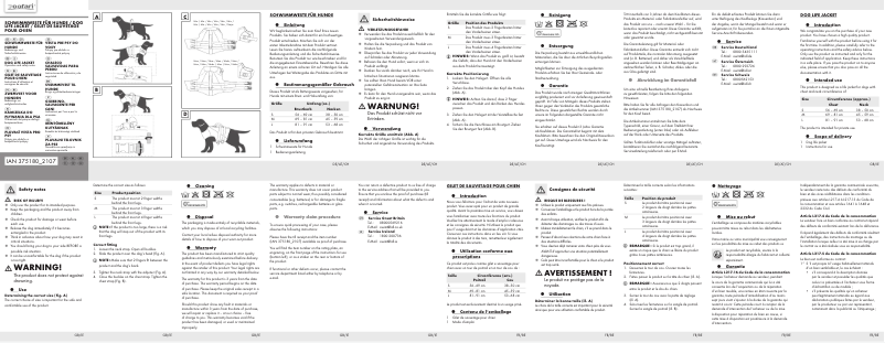 Page 1 de la notice Manuel utilisateur Zoofari IAN 375180