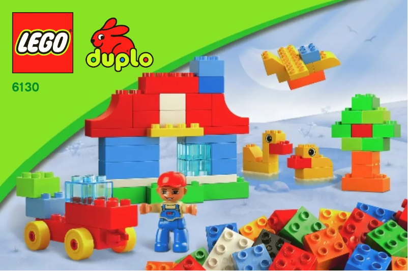 Page 1 de la notice Manuel utilisateur Lego Duplo 6130