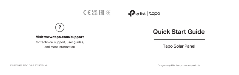 Page n°1 - Manuel utilisateur TP-Link Tapo A200