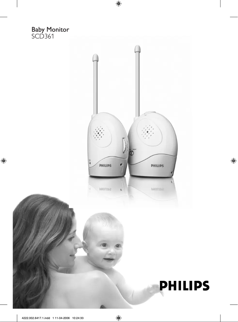 Page n°1 - Manuel utilisateur Philips SCD361