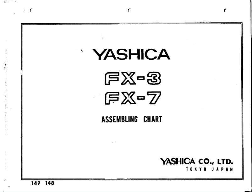 Page 1 de la notice Instructions / montage Kyocera FX-7